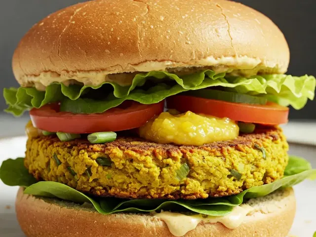 Burgeri cu conopidă si Curry